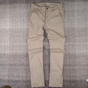 Edwin Mason Slim Chino Mens 34 Beige Excellent Made in USA Stretch Trousers